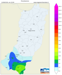 Mappa interpolata rain_day