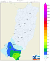 Mappa interpolata rain_day