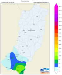 Mappa interpolata rain_day