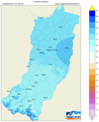Mappa interpolata rel_hum