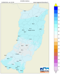 Mappa interpolata rel_hum