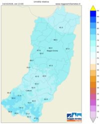Mappa interpolata rel_hum