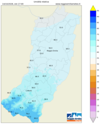 Mappa interpolata rel_hum