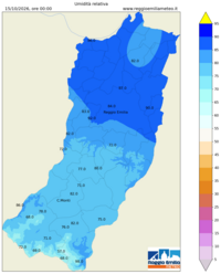 Mappa interpolata rel_hum