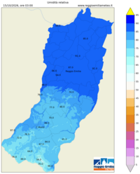 Mappa interpolata rel_hum