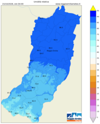 Mappa interpolata rel_hum