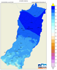 Mappa interpolata rel_hum