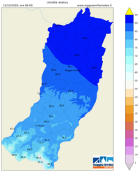 Mappa interpolata rel_hum