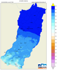 Mappa interpolata rel_hum