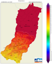 Mappa interpolata temp_val