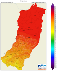 Mappa interpolata temp_val