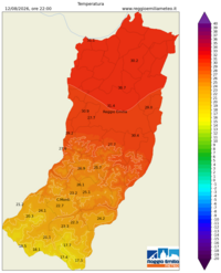 Mappa interpolata temp_val