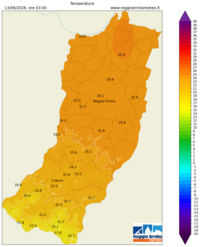 Mappa interpolata temp_val