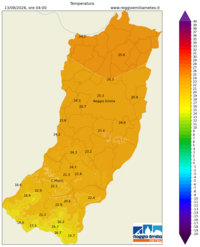 Mappa interpolata temp_val