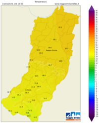Mappa interpolata temp_val