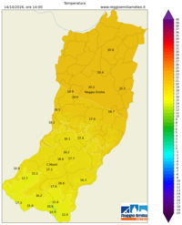 Mappa interpolata temp_val