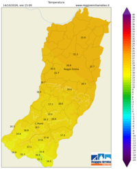 Mappa interpolata temp_val