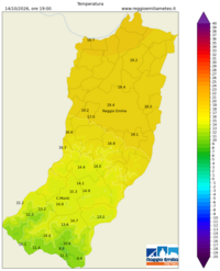 Mappa interpolata temp_val