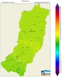 Mappa interpolata temp_val
