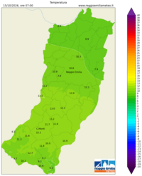Mappa interpolata temp_val