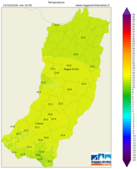 Mappa interpolata temp_val