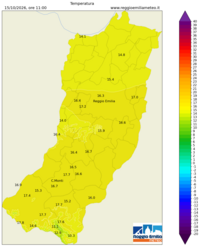 Mappa interpolata temp_val