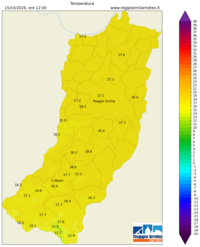 Mappa interpolata temp_val