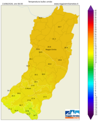 Mappa interpolata temp_wet_bulb