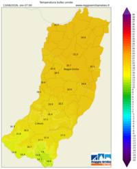 Mappa interpolata temp_wet_bulb
