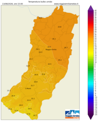 Mappa interpolata temp_wet_bulb