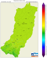 Mappa interpolata temp_wet_bulb