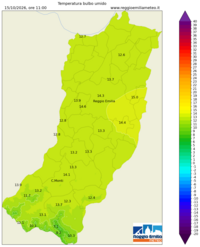Mappa interpolata temp_wet_bulb