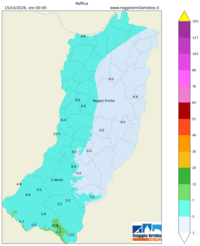 Mappa interpolata wind_gust