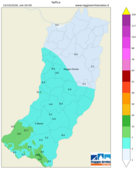 Mappa interpolata wind_gust