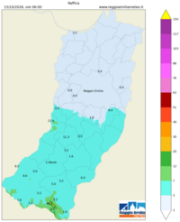 Mappa interpolata wind_gust