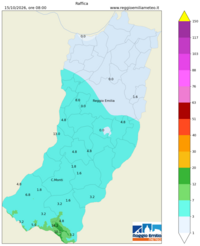 Mappa interpolata wind_gust