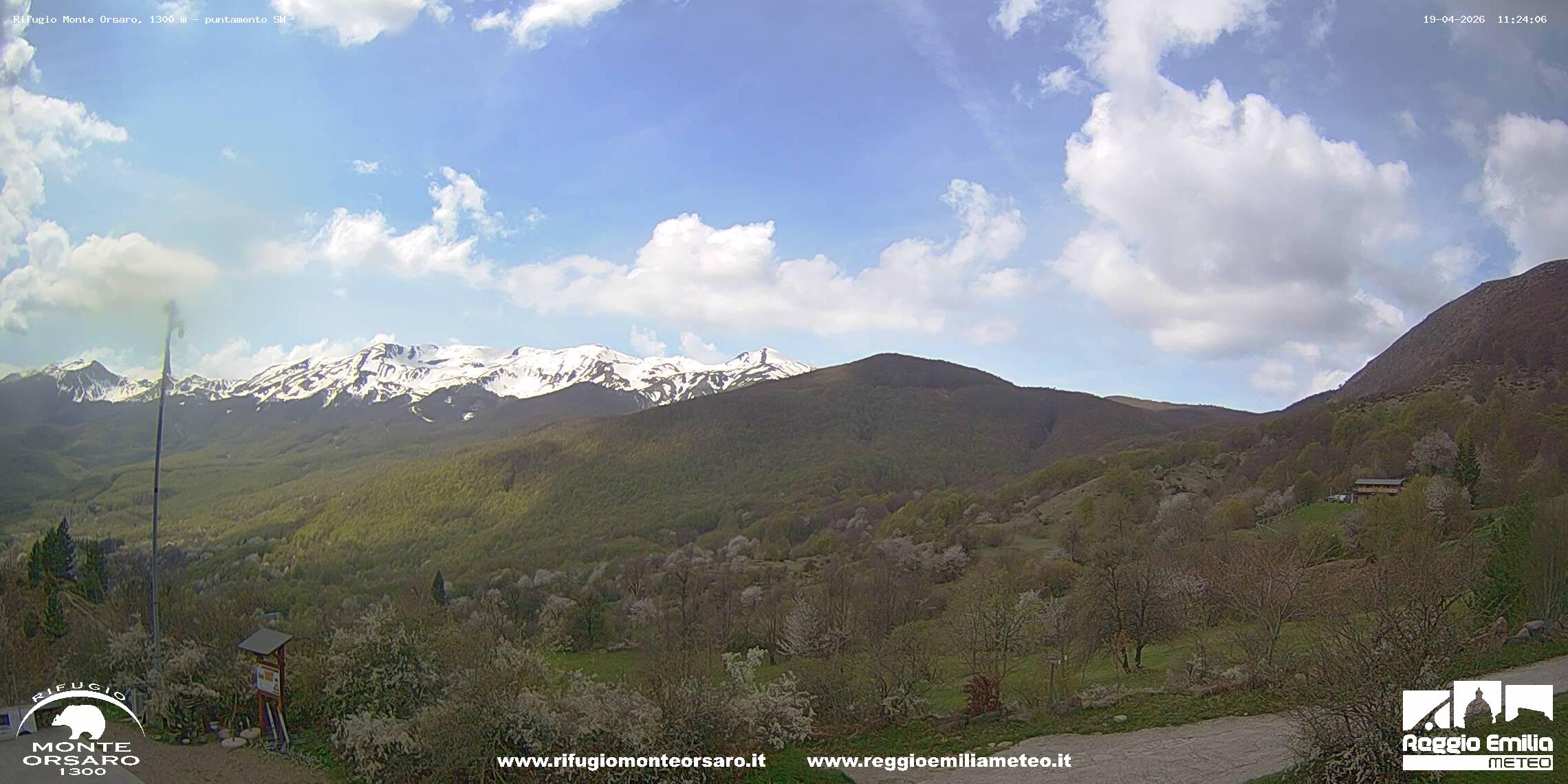 immagine della webcam nei dintorni di Pratizzano: webcam Febbio