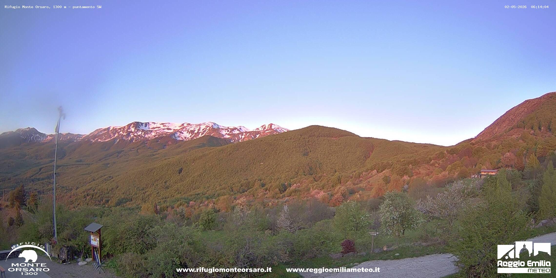 immagine della webcam nei dintorni di Piandelagotti: webcam Febbio