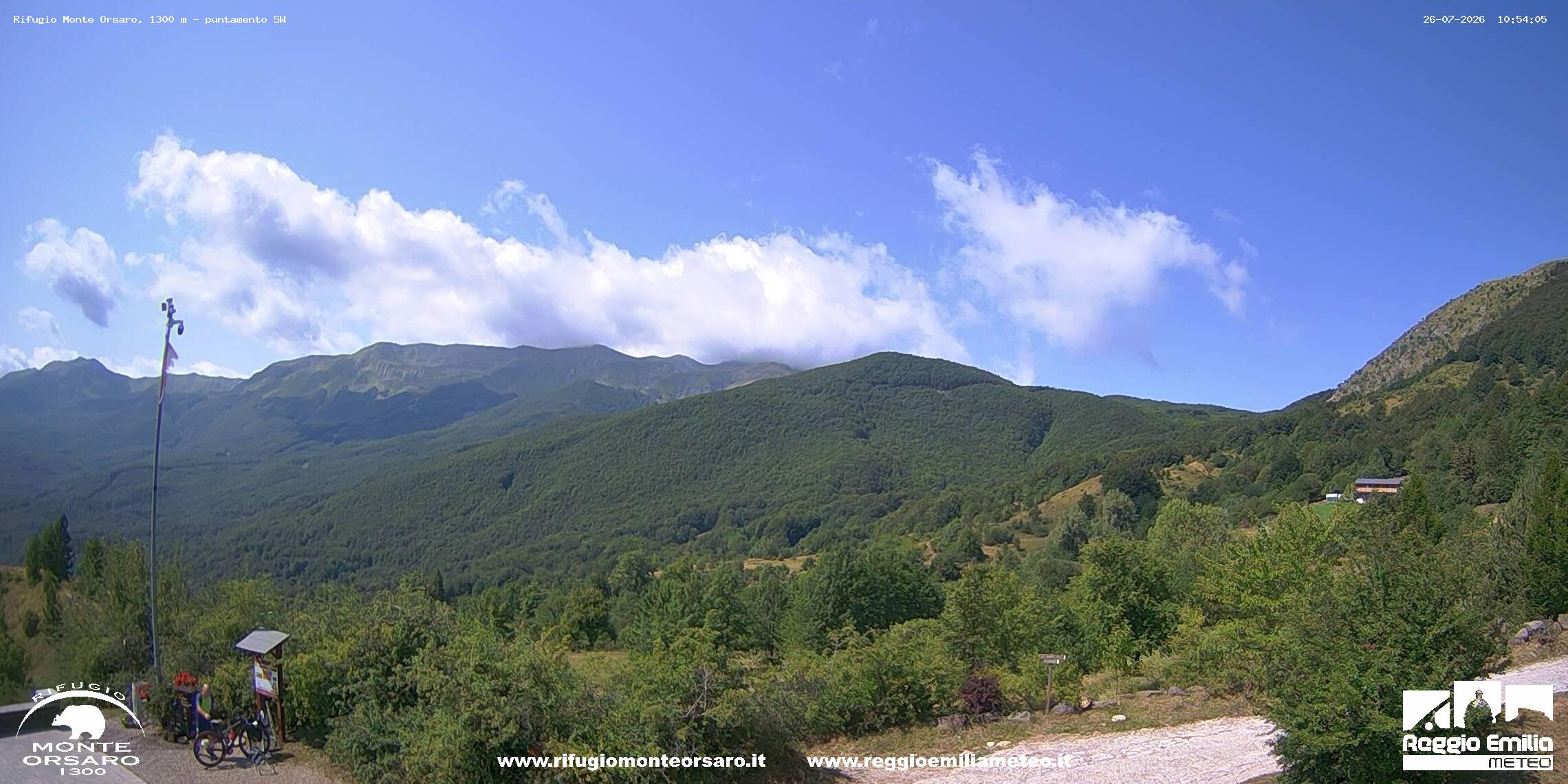 immagine della webcam nei dintorni di Capanne di Sillano: webcam Febbio