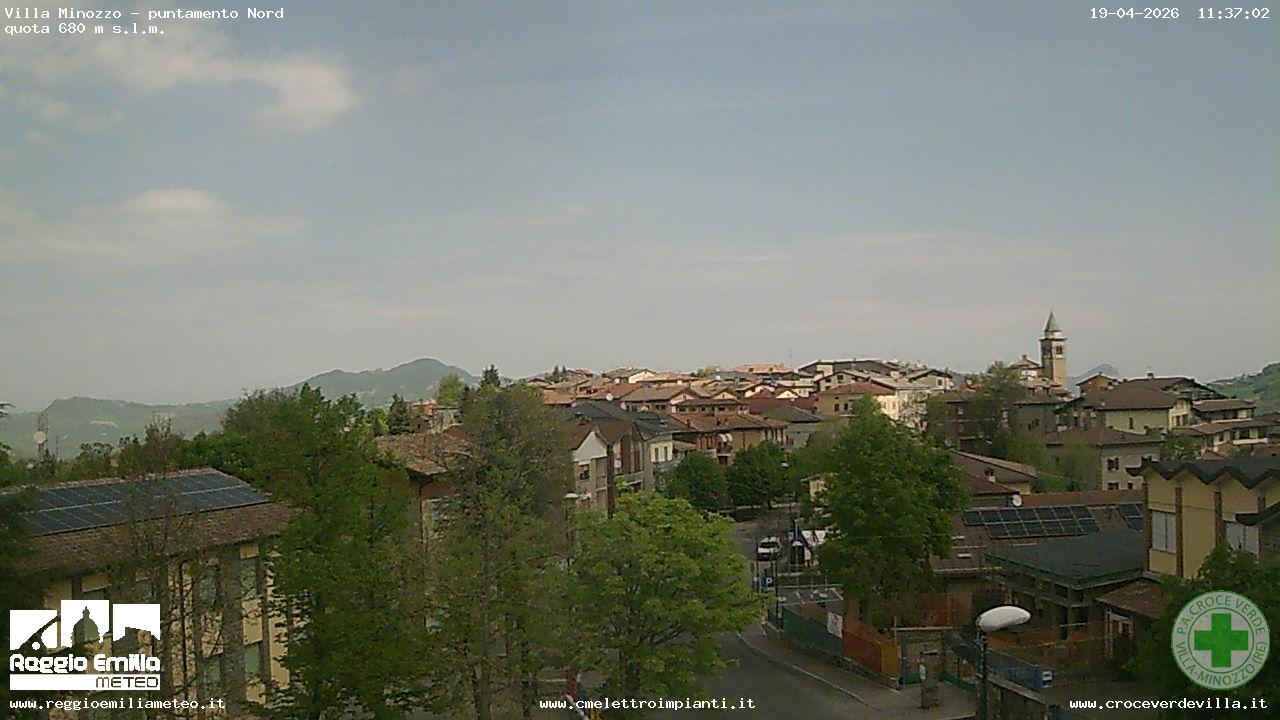 immagine della webcam nei dintorni di Pratizzano: webcam Villa Minozzo