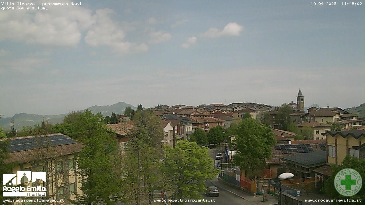 immagine della webcam nei dintorni di Pratizzano: webcam Villa Minozzo