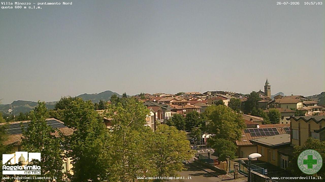 immagine della webcam nei dintorni di Capanne di Sillano: webcam Villa Minozzo