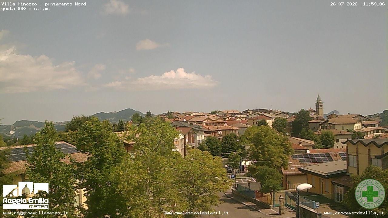 immagine della webcam nei dintorni di Prignano sulla Secchia: webcam Villa Minozzo